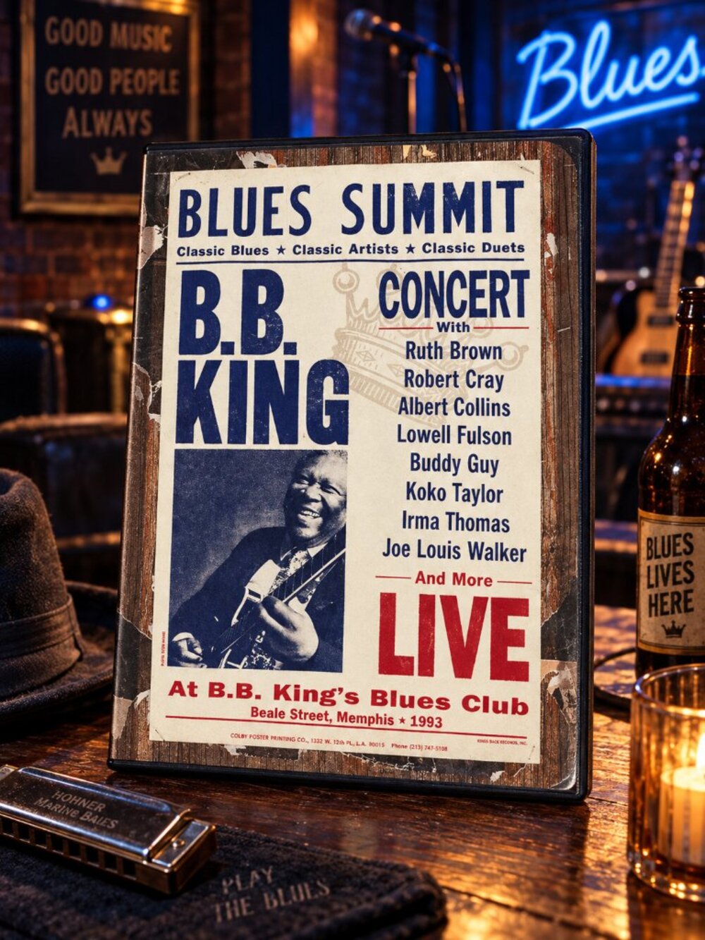Blues Summit - B.B. King Live (DVD, Region 1) Very Good condition!